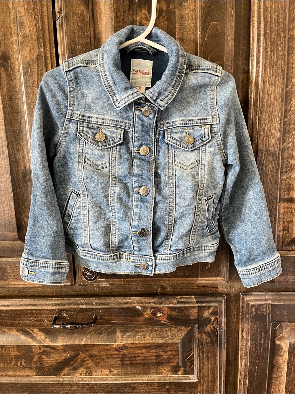 3T girls denim jacket